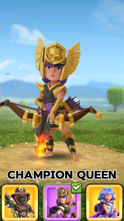 Clash Of Clans Archer Queen All Skins Part 6 Youtube