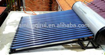 Integrative Pressurized Solar Water Heater Heat Pipe Coowor