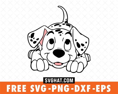 101 Dalmatians Svg Free SVG Files For Cricut And Silhouette Svghat In