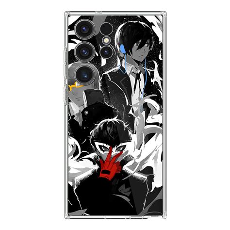 Persona 5 Protagonist And Arsene Samsung Galaxy S23 Ultra Case Caseshunter