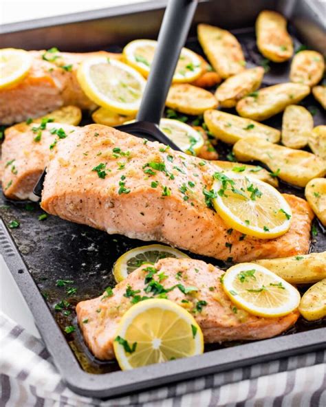 Garlic Butter Baked Salmon Craving Home Cooked