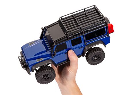 Traxxas Trx M Land Rover Defender Crawler Sininen Rtr Robbis Hobby Shop