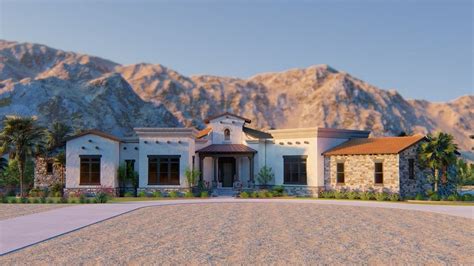 The Scottsdale R Southwest House Plans Southwest Style Home Bedroom