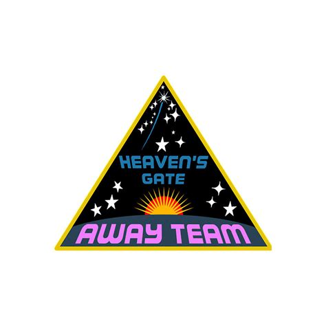 Death Cult Heavens Gate Away Team Painting By Death Cult Heavens Gate