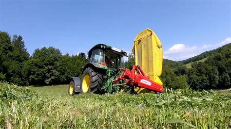 Making Hay For Dairy Cows Mowing Tedding Raking And Storing Hay On