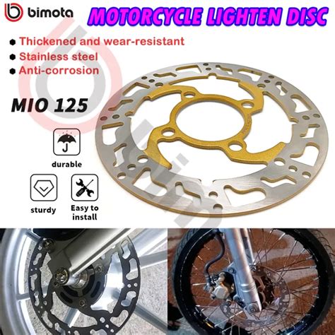 Bimota Lighten Disc Mm Holes For Mio Beat Mio Soul I