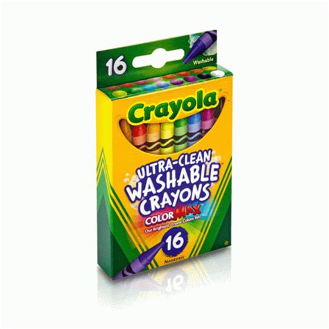 Crayola Washable Large Crayons 16 Pack General Office Supplies Materiales De Oficina Tintas