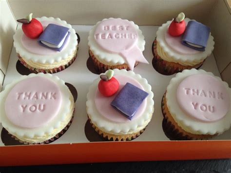 Teacher Thank You Cupcakes