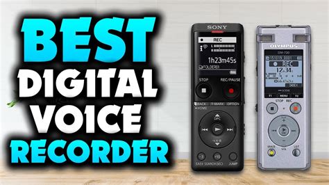 Best Digital Voice Recorder 2023 Top 5 Best Portable Recorder Youtube