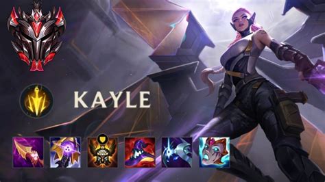 TOP 10 mono KAYLE RANQUEADA GRÃO MESTRE Wild Rift BR COMO JOGAR