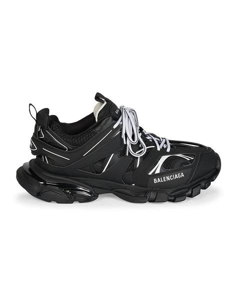 Balenciaga Synthetic Track Sneakers in Black White (Black) for Men - Lyst