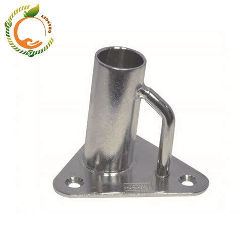 Wholesale Stainless Steel Marine Mast Bracket With Rectangular Base China Marine Hardware And