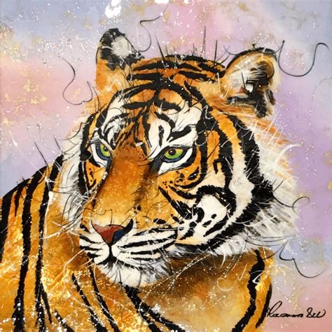 Rozanne Bell Panthera Tigris SOLD Artists From Generation Gallery UK