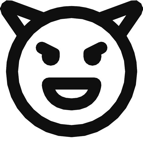 Emoji Devil Laugh Vector Svg Icon Svg Repo