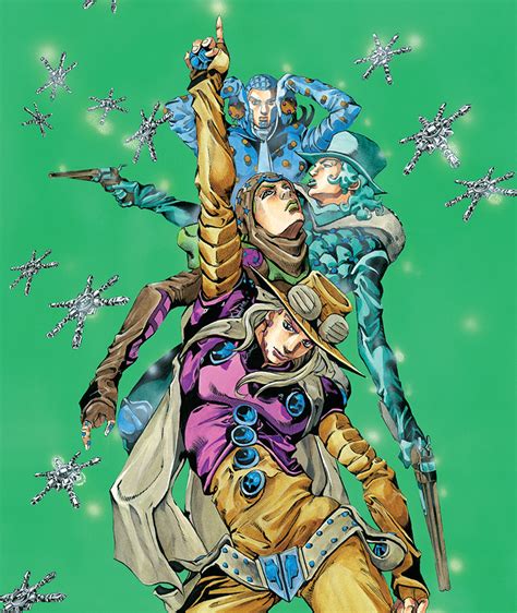 Visuels Manga Jojos Bizarre Adventure Saison 7 Steel Ball Run