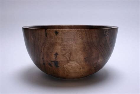 Wild Wormy Black Walnut Wooden Bowl 1702 9 3 4 X Etsy Wooden Bowls