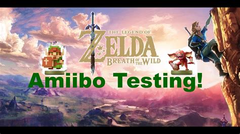 The Legend Of Zelda Breath Of The Wild Testing Different Amiibos Link