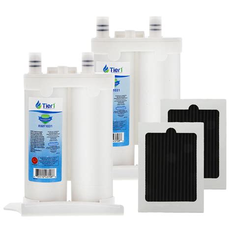 Tier1 PureSource2 Refrigerator Water Air Filter Combo 2 Pk