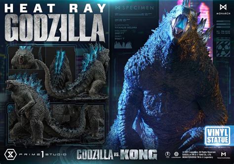 Prime Studio Reveals Masterline Godzilla Heat Ray Vinyl Statue