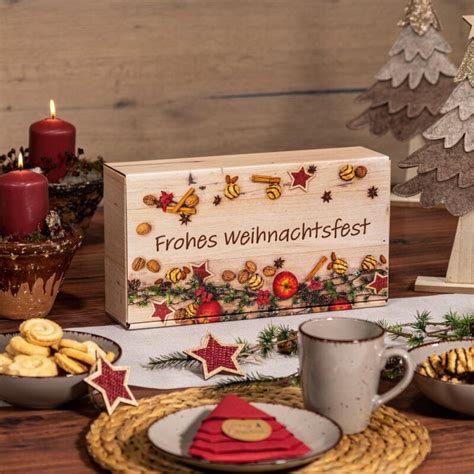 Pr Sentkarton Weihnachtsfest Flaschen Bb Verpackungen