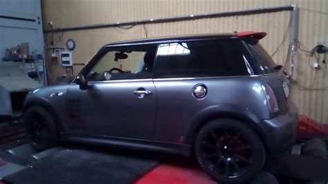 CHIP TUNING KRAKÓW MINI COOPER S 1 6 KOMP 163 KM STAGE 2 DYNO RUN