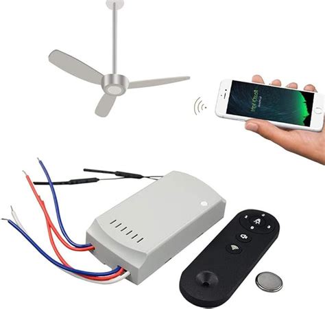 Baiwka Sonoff Ifan Kit De Mando A Distancia Para Ventilador De Techo