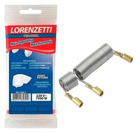 Resistencia Chuveiro Duo Shower Futura W V Lorenzetti Recki Luz