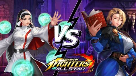 Chizuru Kagura Vs Lady Goenitz • Kof Allstar Pvp Match Youtube