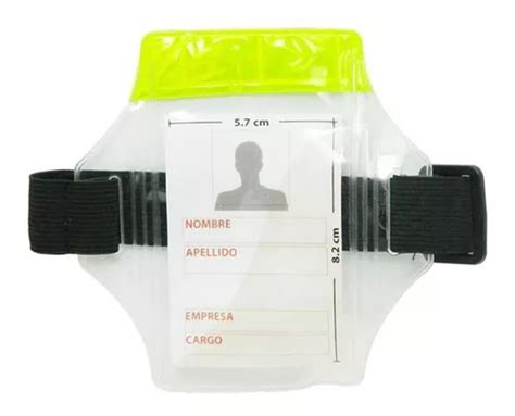 Porta Carnet Brazo Brazalete Vertical X 3 Unidades MercadoLibre