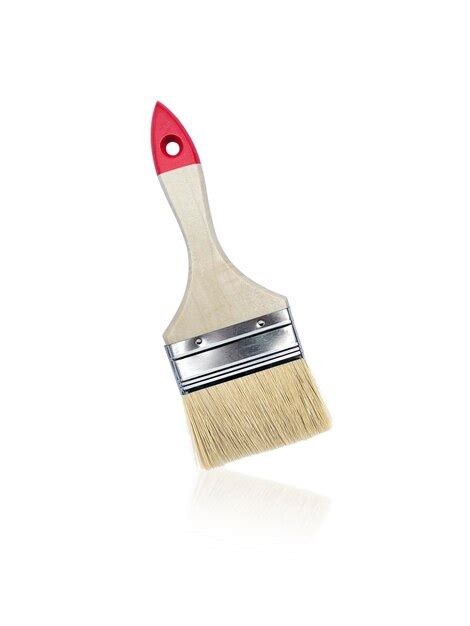 Premium Photo Paint Brush Isolated On White Background