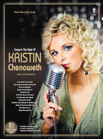 Songs in the Style of Kristin Chenoweth - Music Minus One | Hal Leonard ...