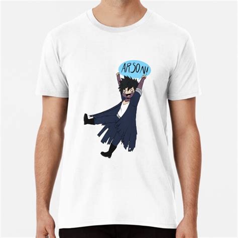 Dabi “arson” Design T Shirt For Sale By Thehalloqueen Redbubble