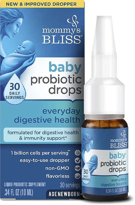 Mommy S Bliss Baby Probiotic Drops Everyday Gas Constipation Colic