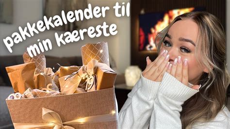 viser ALLE 24 PAKKER pakkekalender til min kæreste YouTube