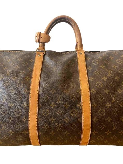 Mala Louis Vuitton Keepall BandouliÈre 55 Monogram