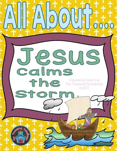 Jesus Calms The Storm Childrens Lesson Mark 4 35 41 Artofit