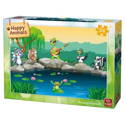 Puzzle Singing Animals King Puzzle 05782 24 pièces Puzzles Animaux de