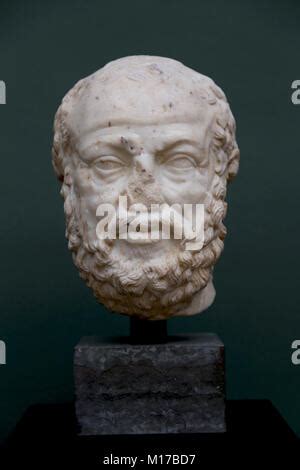 Portrait Type B Of The Greek Philosopher Socrates See Description