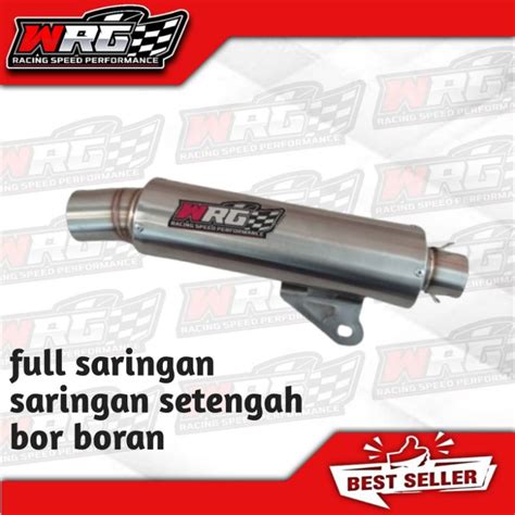 Jual Silencer Knalpot Samlong Inlet 38 45 50 Mm Bisa Saringan Full