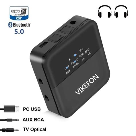 Transmisor De Audio Con Bluetooth 5 0 Receptor De M Sica CSR8675 AptX