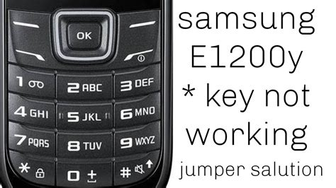 Sumsung Guru 1200 Star Key Not Work Samsung E 1200y Star Key Problem