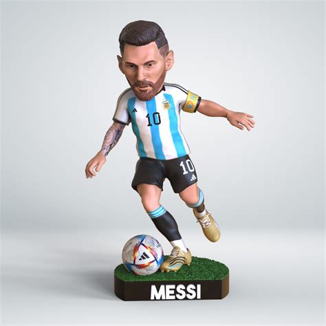 Stl File Lionel Messi 🇦🇷 ・3d Print Design To Download・cults