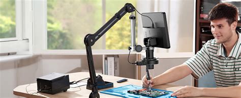 Amazon Tomlov Dm Flex Digital Soldering Microscope X