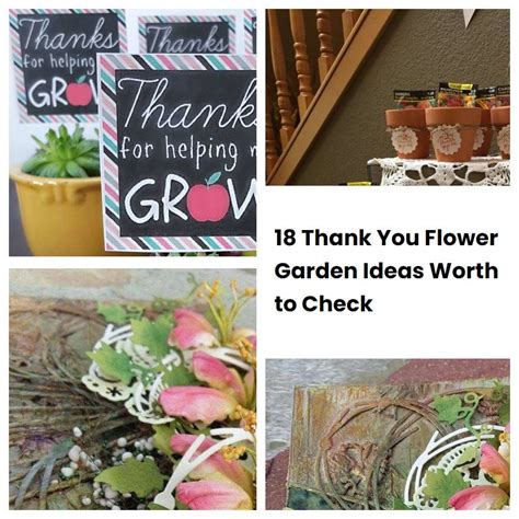 Thank You Flower Garden Ideas Worth To Check Sharonsable