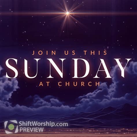 Sunday Epiphany Wonder Shift Worship