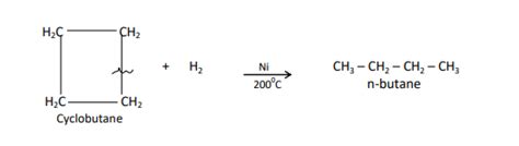 Reactions Of Cyclopropane And Cyclobutane Pharmaguideline