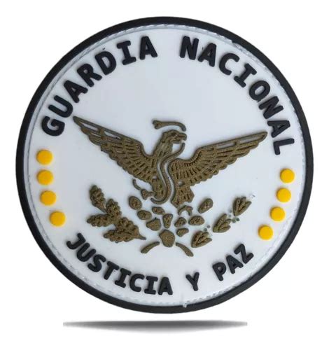 Parche Guardia Nacional Tactico Militar Insignia Pvc MercadoLibre