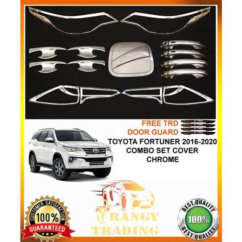 Toyota Fortuner To X V Variant Garnish Combo Set Cover