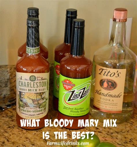 Want to make the best Bloody Mary? No fear, just use a mix. Find out ...