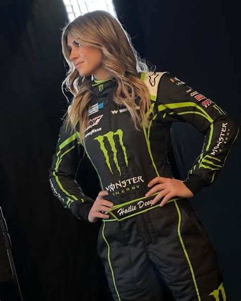 Hailie Deegan Monster Energy Women Race Race Suit With Gloves - Etsy